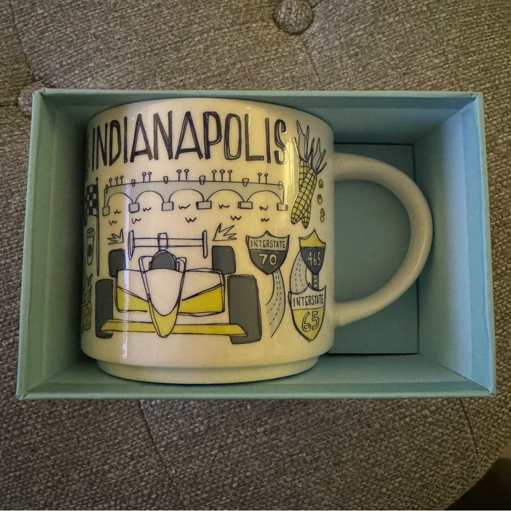 NIB Starbucks been there series Indianapolis coffee mug